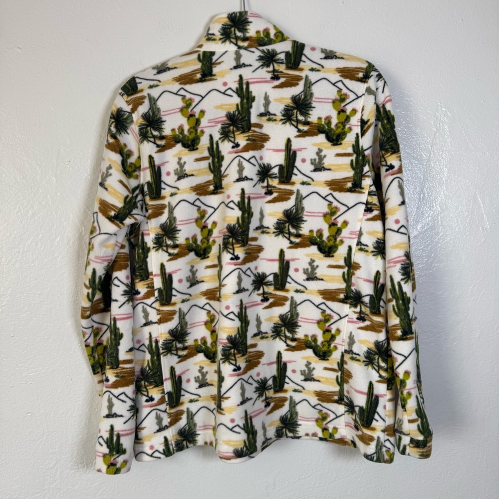 Ariat Cactus Printed Fleece 1/4 Zip Pullover - Picture 3 of 15